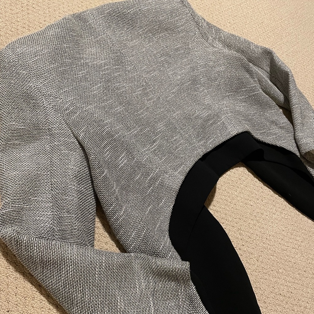 Kenneth Cole high-low blazer